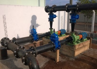 Pressurizadora Jd. Bothanico e Recanto dos Pinheiros em Igarapava-SP
